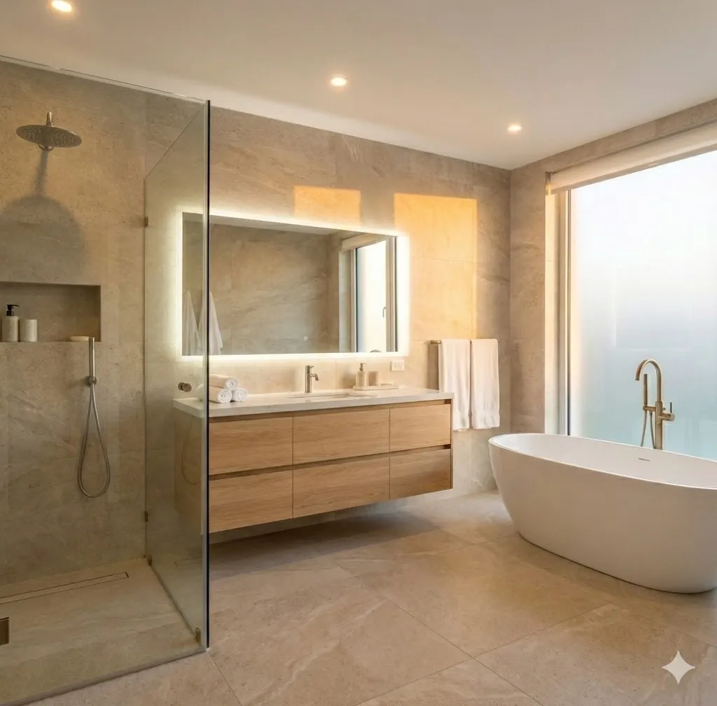 Baño de diseño contemporáneo ISLA TAGOMAGO