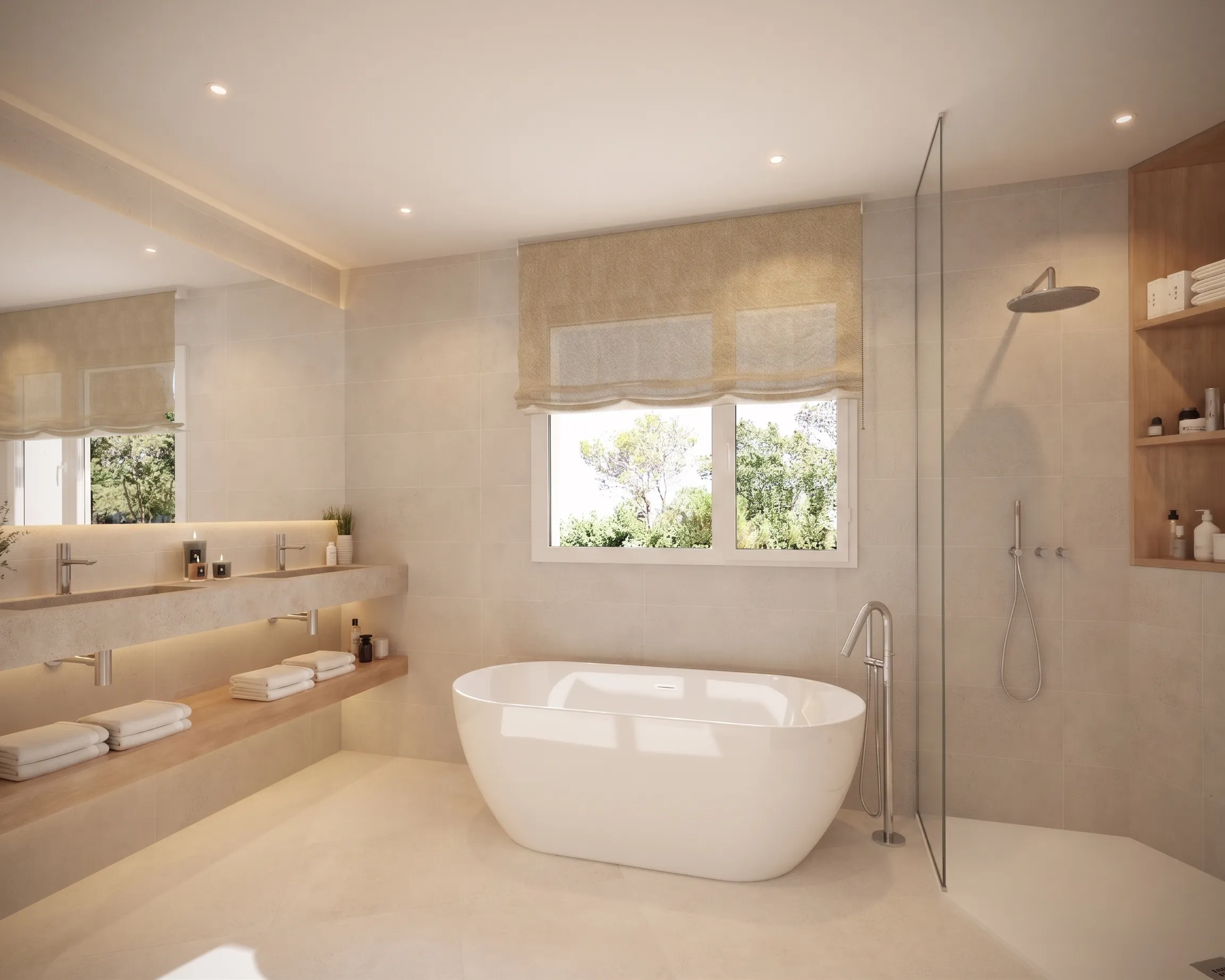 Baño de diseño contemporáneo ISLA TAGOMAGO