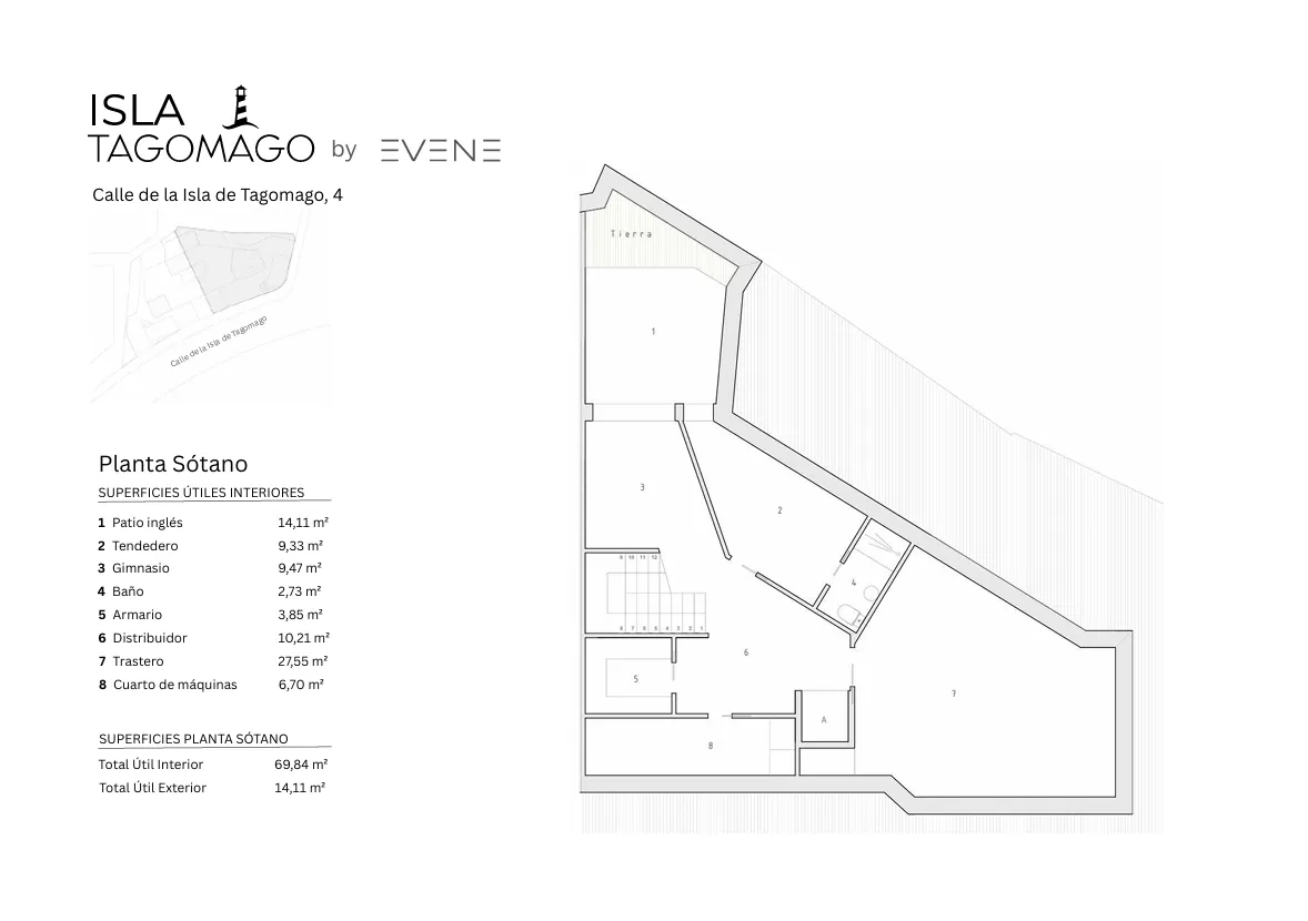 Plano vivienda Tagomago 4